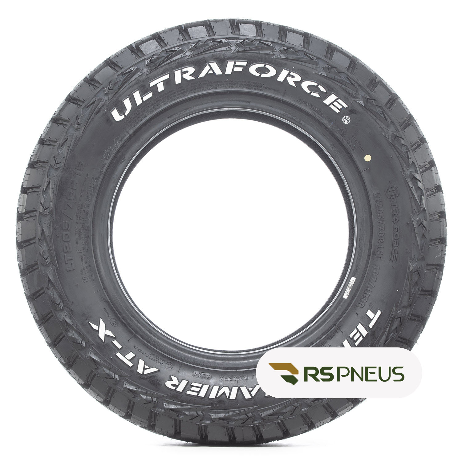PNEU LT205/70R15 TL 107/013R TERRA TAMER AT-X ULTRAFORCE - RS Pneus